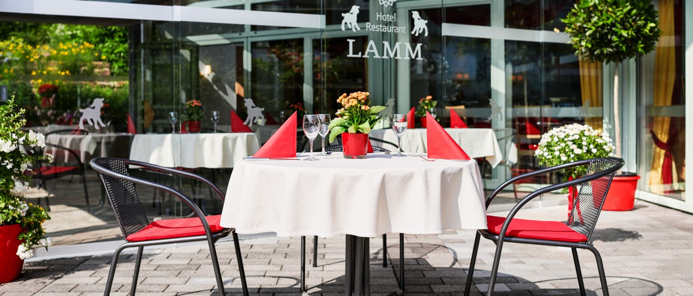 Terrasse, © Hotel Restaurant Lamm