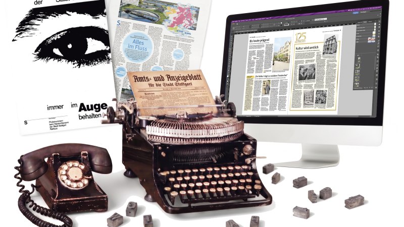 Seit seiner ersten Ausgabe vom 18. Januar 1901 begleitet das Stuttgarter Amtsblatt die Stadt als verl&auml;ssliche Stimme des kommunalen Lebens., &copy; Stadt Stuttgart