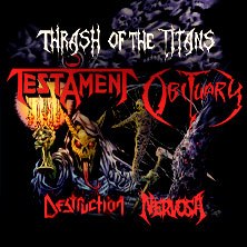 Testament & Obituary - Thrash Of The Titans Tour 2025, © links im Bild Testament & Obituary - Thrash Of The Titans Tour 2025, © links im Bild