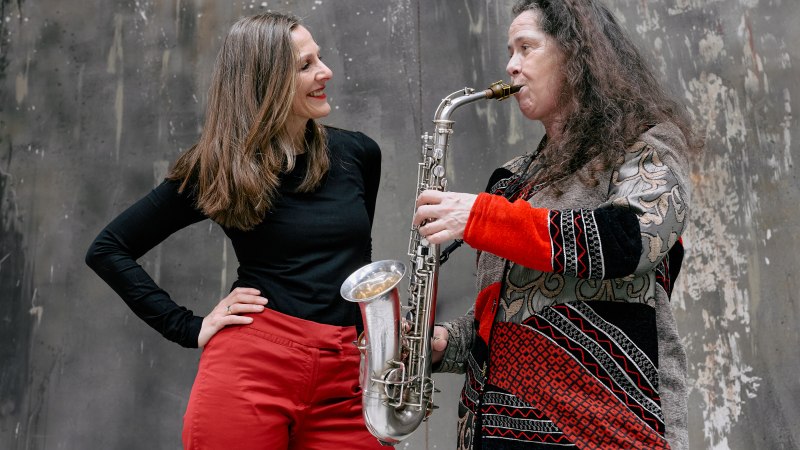 SULENA - Alena Leja (Gesang) und Susanne Bachmann (Saxophon), © Alena Leja SULENA - Alena Leja (Gesang) und Susanne Bachmann (Saxophon), © Alena Leja