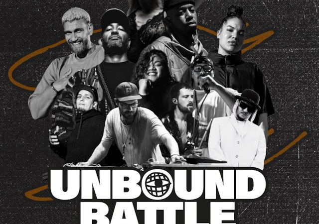 Poster für 'Unbound Battle' mit Tänzern, Preisgeldern und Workshops für Popping, Hip Hop und Experimental Kategorien., © Theater Rampe Poster für 'Unbound Battle' mit Tänzern, Preisgeldern und Workshops für Popping, Hip Hop und Experimental Kategorien., © Theater Rampe