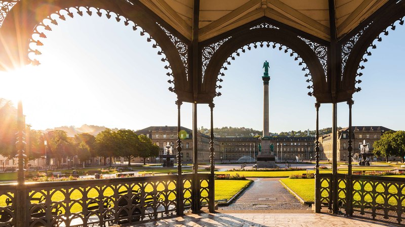 Schlossplatz Pavillon, &copy; SMG, Werner Dietrich