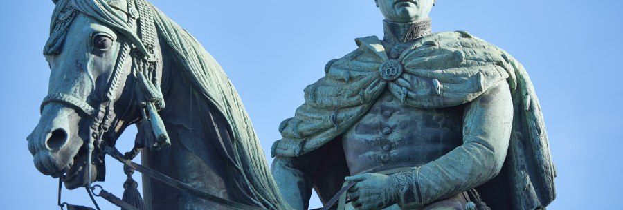 Reiterdenkmal König Wilhelm I., © Staatsgalerie Stuttgart Reiterdenkmal König Wilhelm I., © Staatsgalerie Stuttgart
