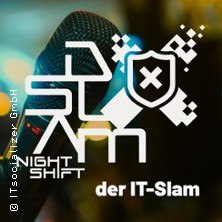 DSLAM Night Shift – der IT-Slam | für ITler und normale Menschen, © links im Bild DSLAM Night Shift – der IT-Slam | für ITler und normale Menschen, © links im Bild