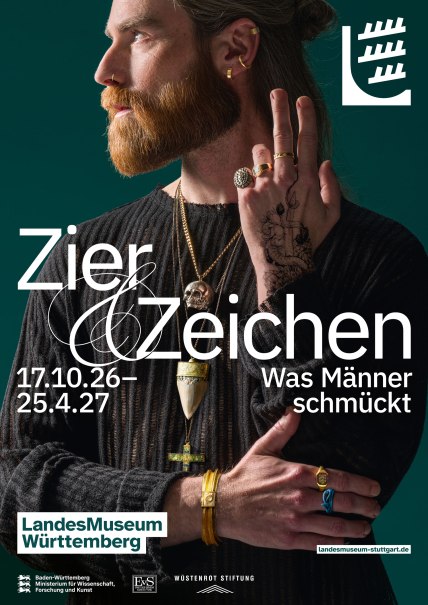 Zier & Zeichen Plakat, © Landesmuseum Stuttgart Zier & Zeichen Plakat, © Landesmuseum Stuttgart