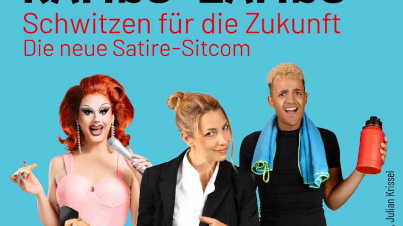 STUDIO RAMBO-ZAMBO - Schwitzen für die Zukunft mit dem Renitenz-Ensemble, © Julia Melnyk, Julian Krissel STUDIO RAMBO-ZAMBO - Schwitzen für die Zukunft mit dem Renitenz-Ensemble, © Julia Melnyk, Julian Krissel