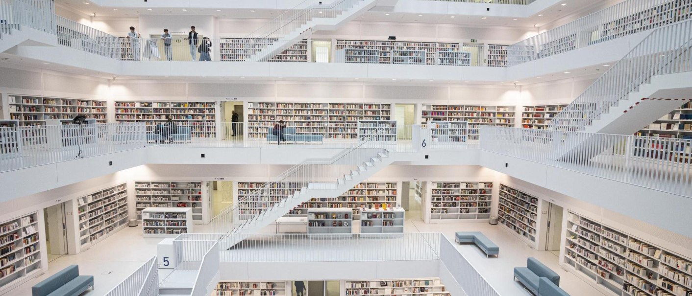 Stuttgart City Library, © Stuttgart-Marketing GmbH, Sarah Schmid