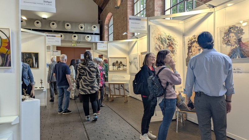 ARTe Kunstmesse Stuttgart, &copy; Liss Nau
