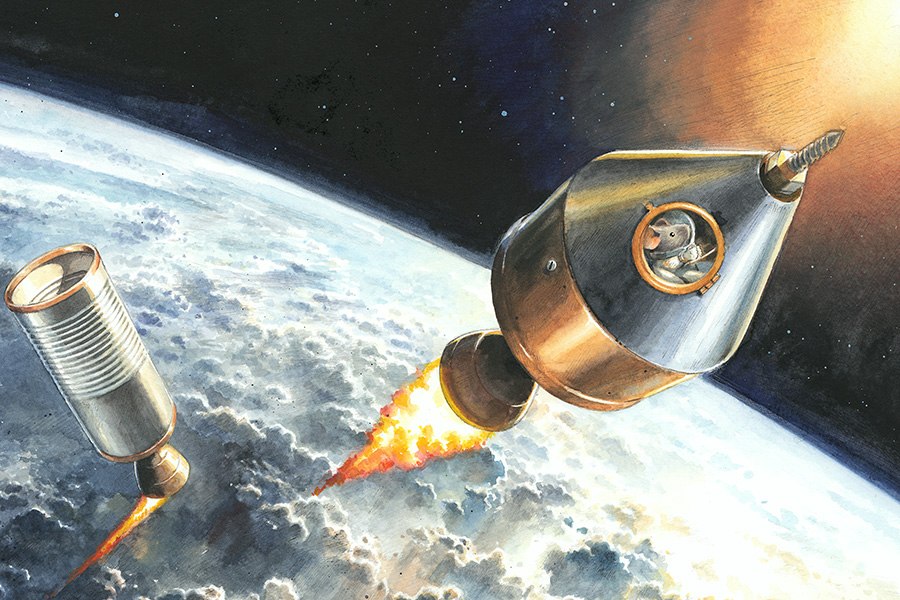Armstrong -Die abenteuerliche Reise einer Maus zum Mond, © Planetarium Stuttgart Armstrong -Die abenteuerliche Reise einer Maus zum Mond, © Planetarium Stuttgart