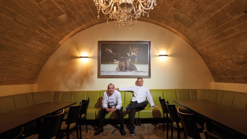 A great team: The Trautwein brothers