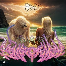 Zwei Personen in Kostümen am Strand, psychedelischer Schriftzug im Vordergrund. Titel: HGich.T Live + Acid Aftershow - Lenovobeach Tour., © links im Bild Zwei Personen in Kostümen am Strand, psychedelischer Schriftzug im Vordergrund. Titel: HGich.T Live + Acid Aftershow - Lenovobeach Tour., © links im Bild