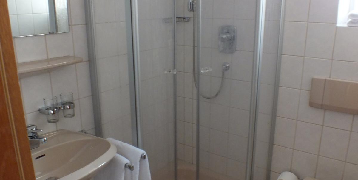 Shower, © Gasthof zum Bären