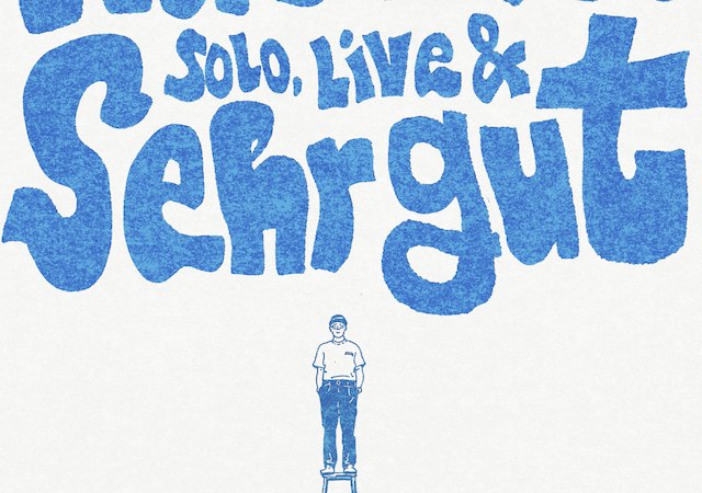 Plakat für Hallers Tour "Solo, Live & Sehrgut" 2026. Termine in Hannover, Hamburg, Köln, Berlin, Leipzig, Stuttgart. Illustration einer Person auf einem Hocker., © clubCANN - Stuttgarter Jugendhaus gGmbH Plakat für Hallers Tour "Solo, Live & Sehrgut" 2026. Termine in Hannover, Hamburg, Köln, Berlin, Leipzig, Stuttgart. Illustration einer Person auf einem Hocker., © clubCANN - Stuttgarter Jugendhaus gGmbH