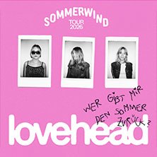 lovehead - Summer Wind Tour 2026, &copy; see on the left