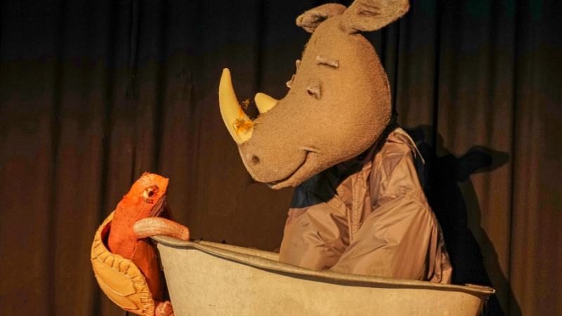 Ein Nashorn in der Badewanne?, &copy; Michael Fr&ouml;hlich