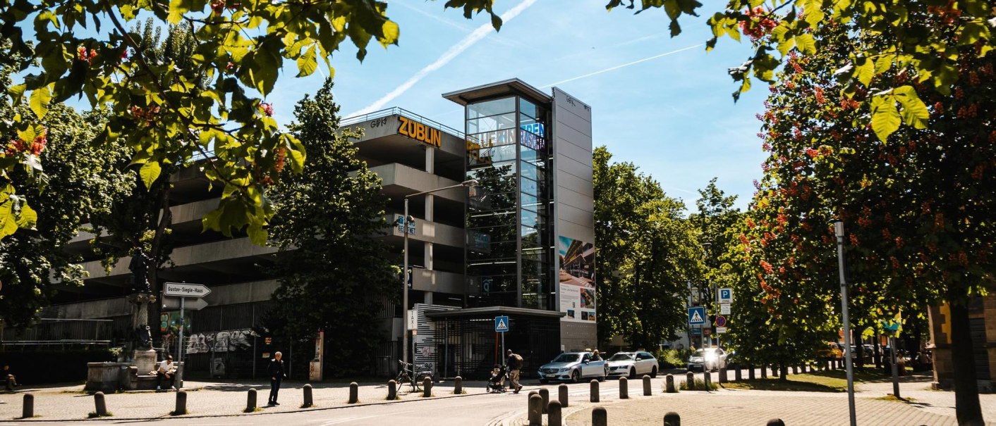 Leonhardsviertel: Züblin Parkhaus, © Stuttgart-Marketing GmbH, Sarah Schmid