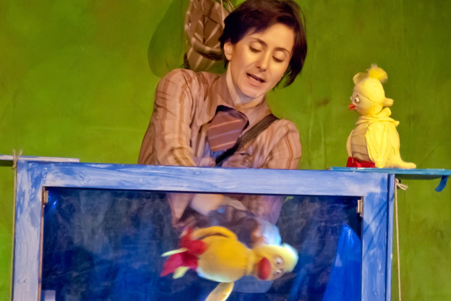 Kleine Tiere, gro&szlig;e Abenteuer und jede Menge Witz., &copy; Figurentheater Weidringer