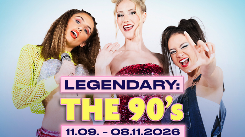 Legendary: The 90s, © Friedrichsbau Varieté Legendary: The 90s, © Friedrichsbau Varieté