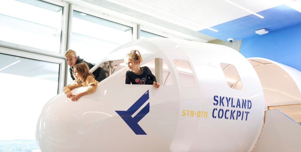 Cockpit SkyLand, &copy; Flughafen Stuttgart