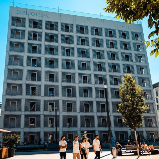 Stadtbibliothek am Mailänder Platz, © SMG, Sarah Schmid