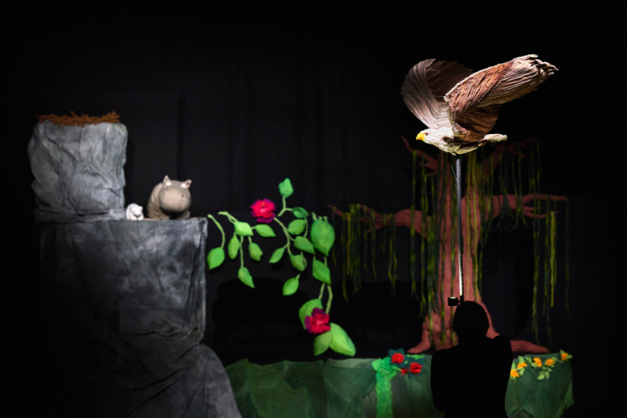 Ein Adler, ein Nilpferd und ein kleiner Eisb&auml;r? - Wie passt das zusammen?, &copy; Fithe &ndash; Figurentheater aus Ostbelgien