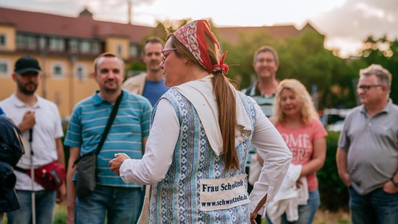 I han Kehrwoch Stadtrundgang Frau Schw&auml;tzele, &copy; SMG, Thomas Niederm&uuml;ller