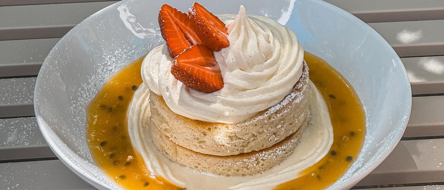 Kaleya Café & Bar, Strawberry Pancakes, © Kaleya, Stuttgart Kaleya Café & Bar, Strawberry Pancakes, © Kaleya, Stuttgart