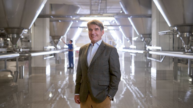 Carl-Peter Dinkelacker in der Brauerei Dinkelacker, © Stuttgart-Marketing GmbH/Jean-Claude Winkler