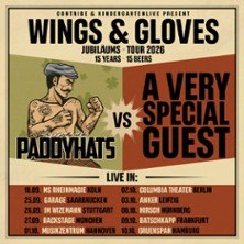 The O'Reillys and The Paddyhats - Wings & Gloves – Jubiläums-Tour 2026, © links im Bild