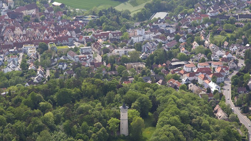 Leonberg from the air, © Achim Mende