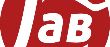 Red logo with white lettering 'Lab' in a circle. The lettering is stylized and dynamic., &copy; Laboratorium e. V.