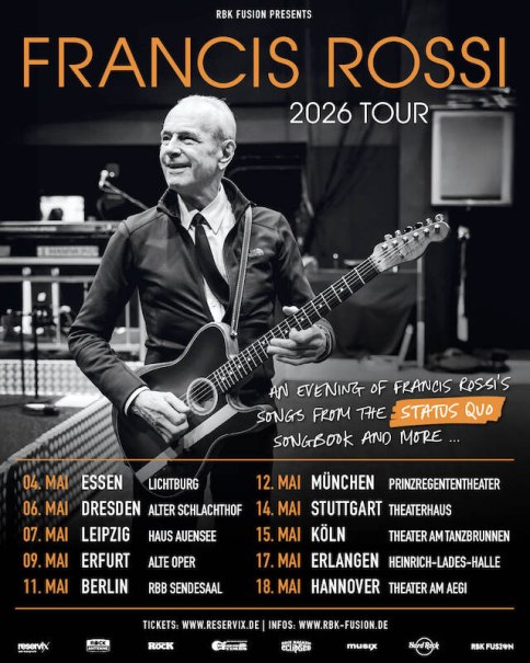 Francis Rossi | Meet & Greet, © RBK Fusion GmbH