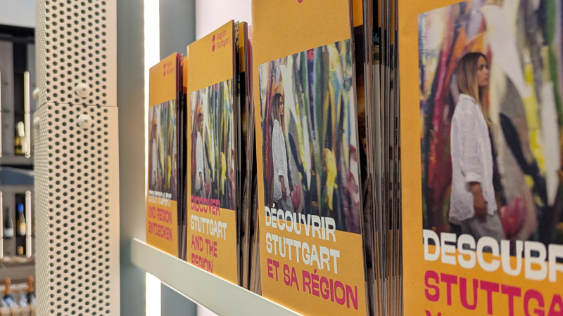 Broschüren, regionale Produkte und Souvenirs, © Stuttgart-Marketing GmbH
