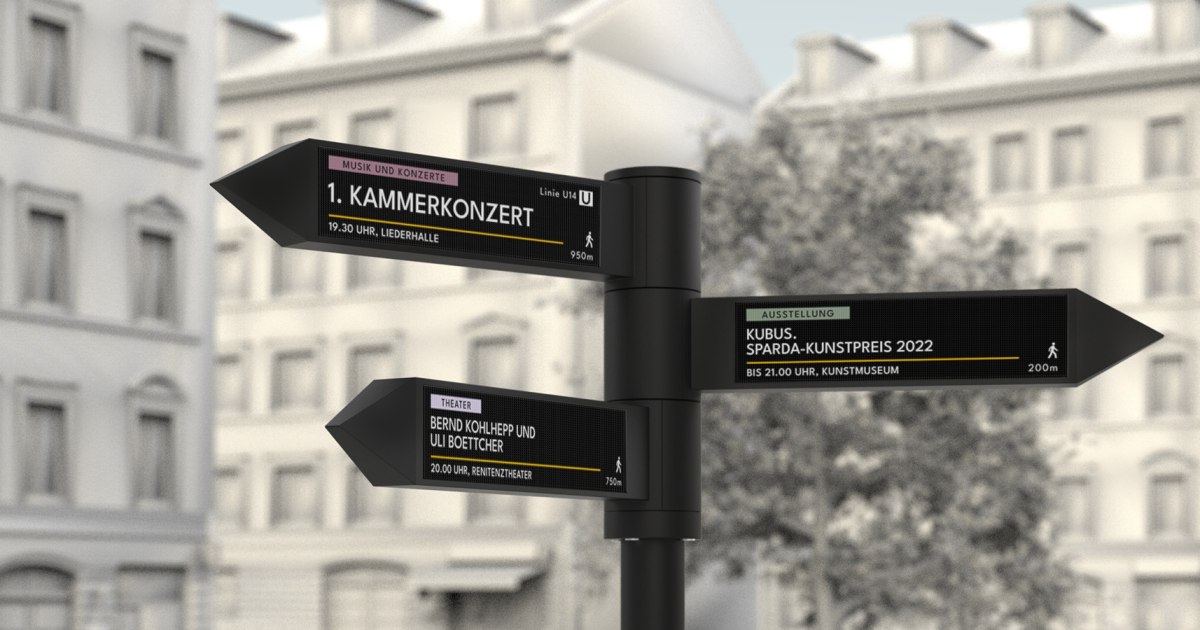 Digitales Fussgängerleitsystem - stuttgart-tourist.de