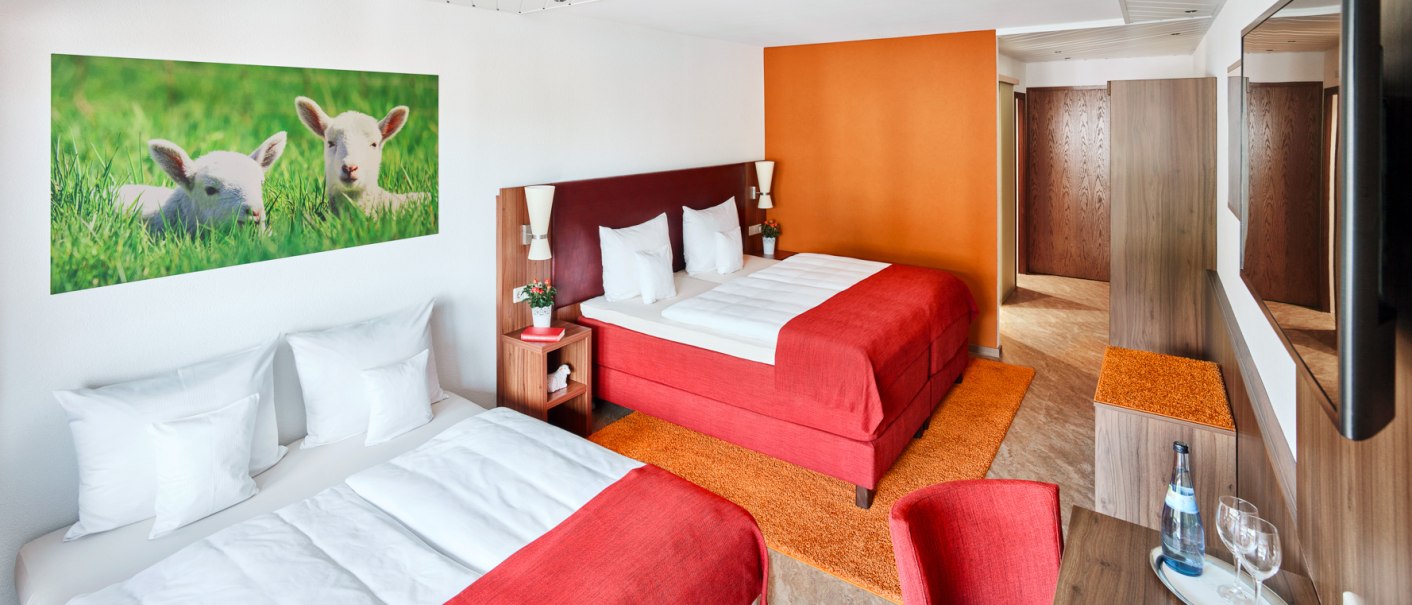 Superior room 1-4 persons, © Hotel Restaurant Lamm