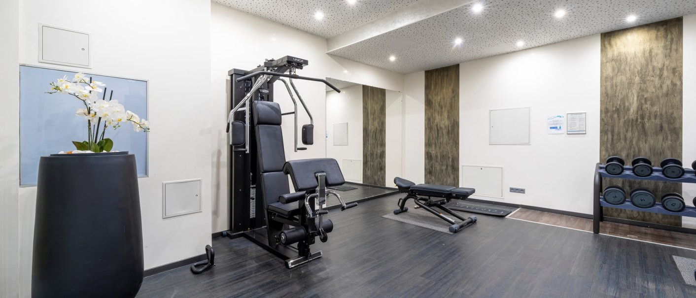 Fitnessraum, © Plaza Residence Stuttgart-Ditzingen