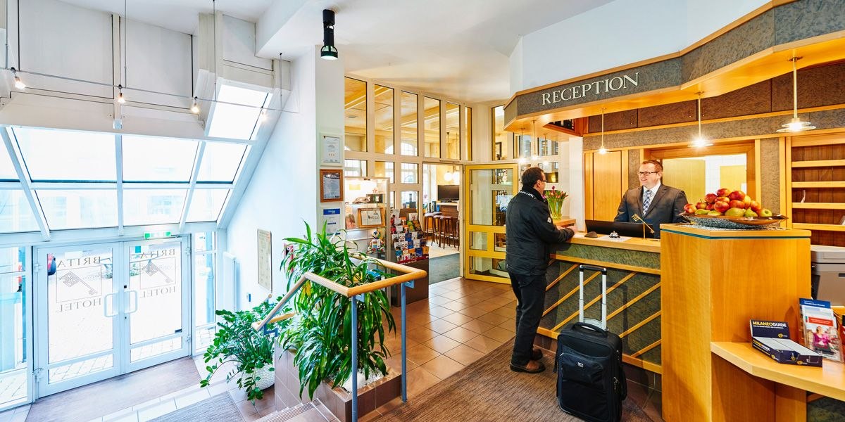 Reception, © Brita Hotel Stuttgart Reception, © Brita Hotel Stuttgart