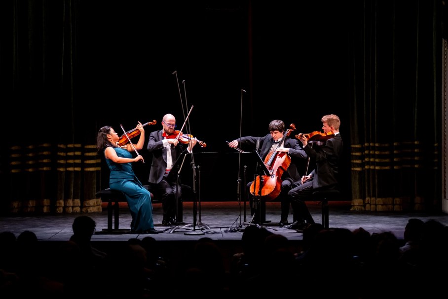 Visegr&aacute;d-Streichquartett, &copy; Mirande Liu