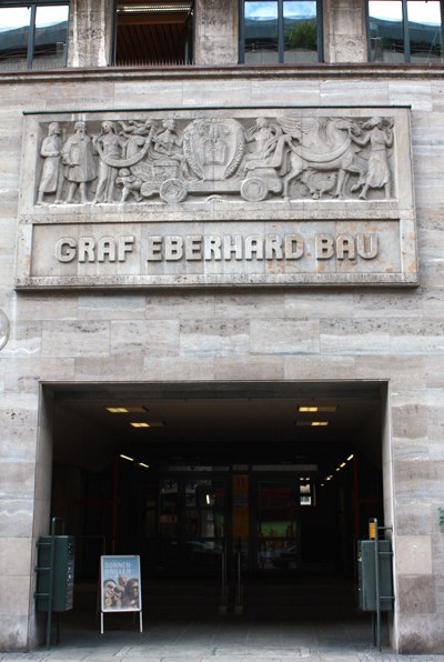 Graf-Eberhard-Bau in Stuttgart Graf-Eberhard-Bau in Stuttgart