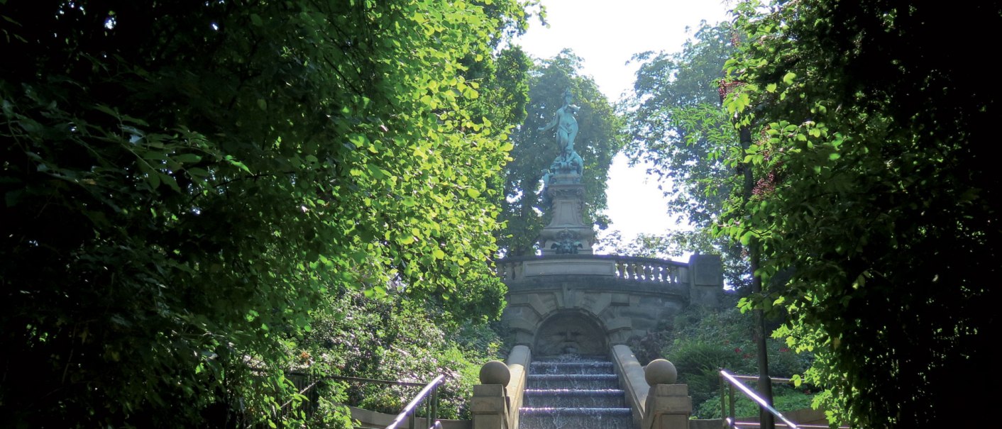 Galateastaffel und -brunnen am Eugensplatz