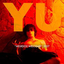 Yu - "Weirdos Welcome" Tour 2027, © links im Bild Yu - "Weirdos Welcome" Tour 2027, © links im Bild