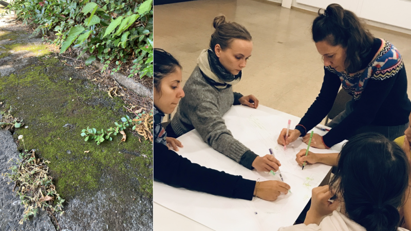 Cartographie Sensible von und mit C&eacute;line Papion, &copy; Eva Baumann