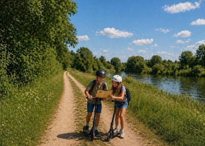 Scooter Hunt &ndash; Die Schatzsuche am Neckar, &copy; Cool-Tours StattReisen