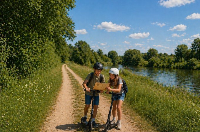 Scooter Hunt &ndash; Die Schatzsuche am Neckar, &copy; Cool-Tours StattReisen