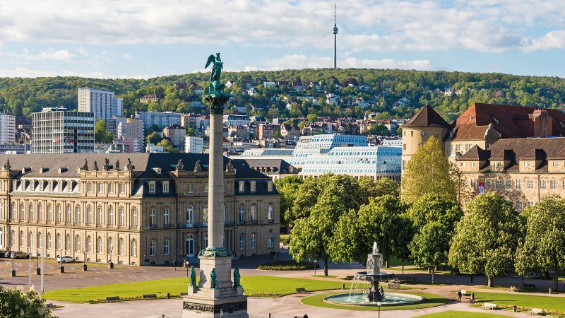 Blick über den Schlossplatz, © SMG, Werner Dieterich