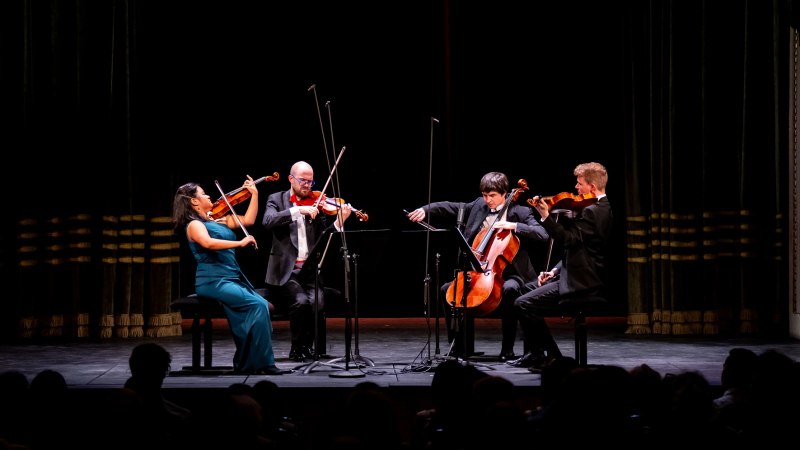 Visegr&aacute;d-Streichquartett, &copy; Mirande Liu