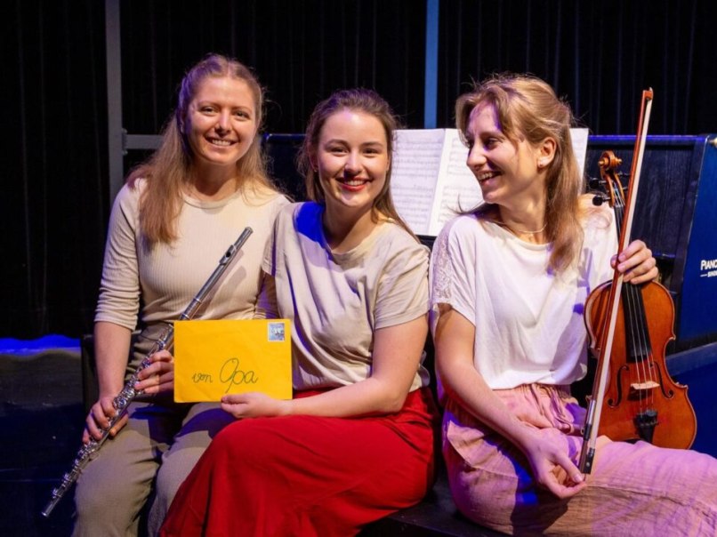 'Post von Opa' ist ein unterhaltsames Musiktheater für die ganze Familie, © Eibner-Pressefoto©Lisa Ebel