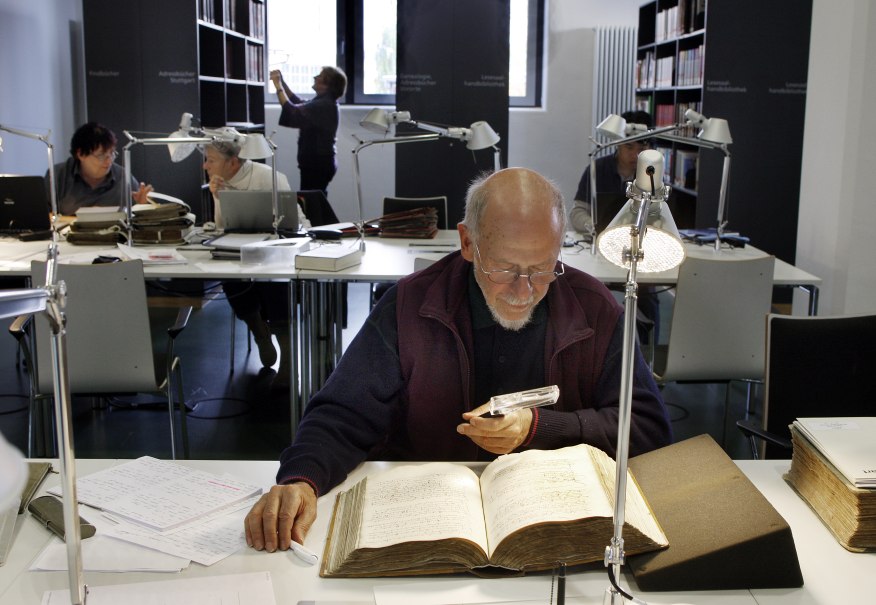 &copy; Stadtarchiv Stuttgart; Foto: Susanne Kern