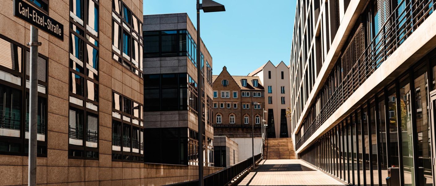 Europaviertel: Carl-Etzel-Straße, © Stuttgart-Marketing GmbH, Sarah Schmid