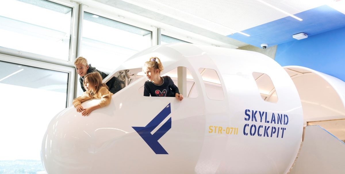 Cockpit SkyLand, © Flughafen Stuttgart